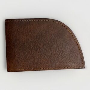 Rogue Industries Front Pocket Wallet Genuine Leather Made in USA EUC